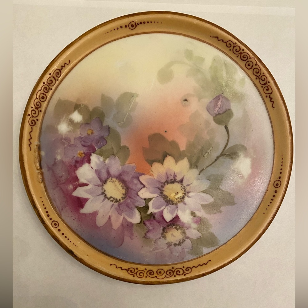ANTIQUE JAPAN 1924 TEA TRIVET